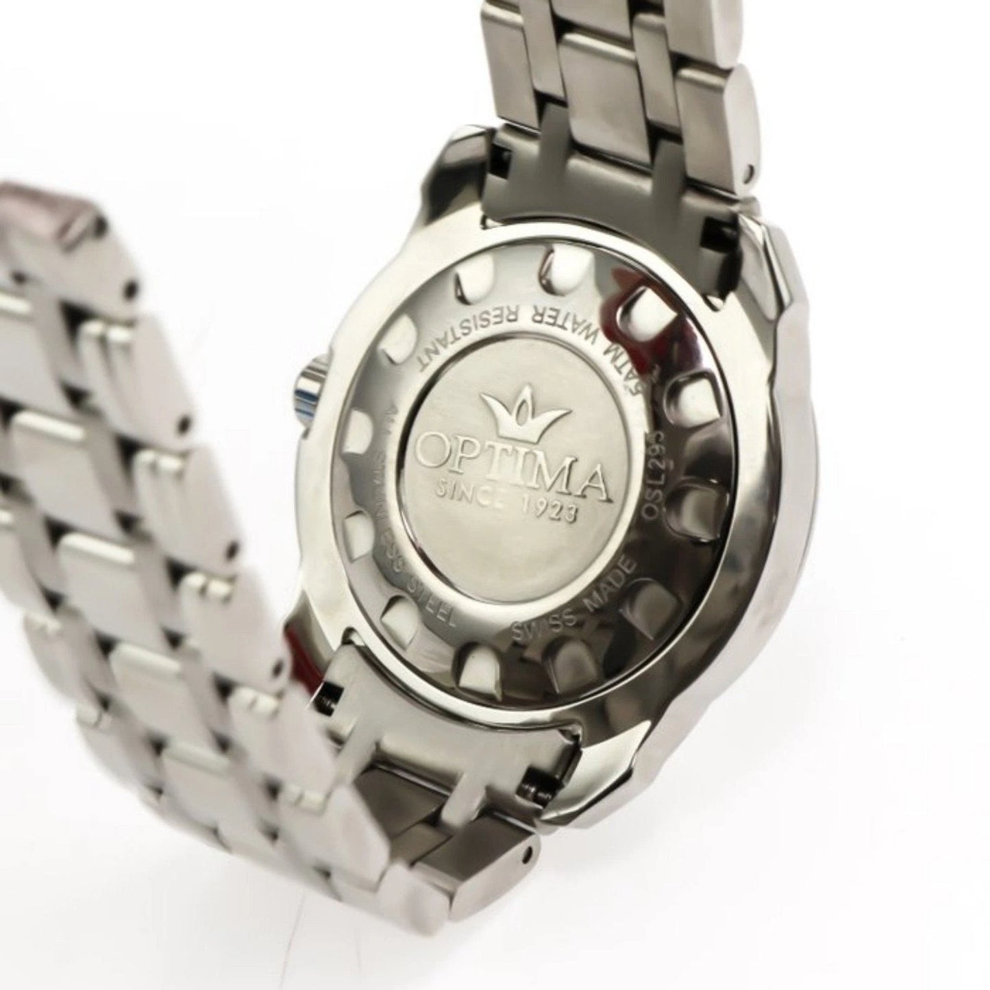 Optima • Swiss Watch • Stainless Steel • 41mm Quartz • 5ATM • OSL293 • Mens