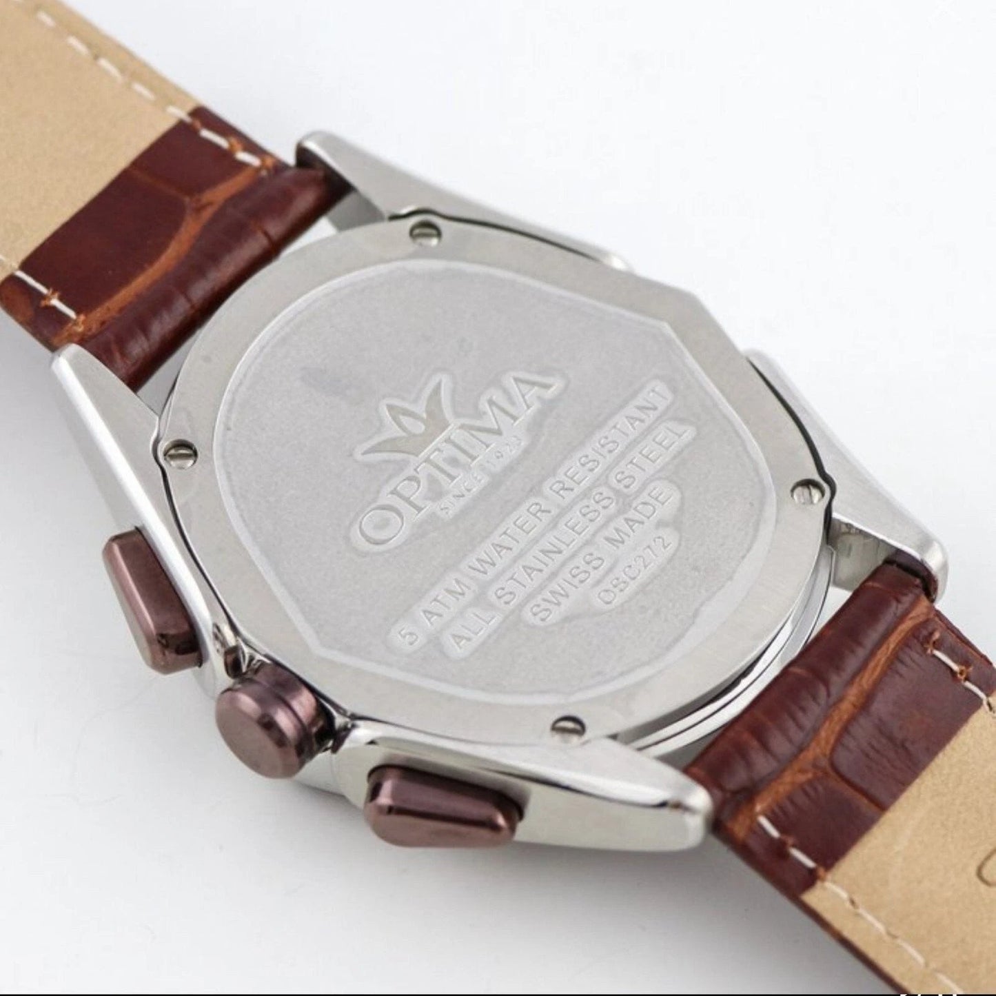 OPTIMA • OSC272 • 42x44.5mm • Swiss Watch • Date SubDay • Dual Time