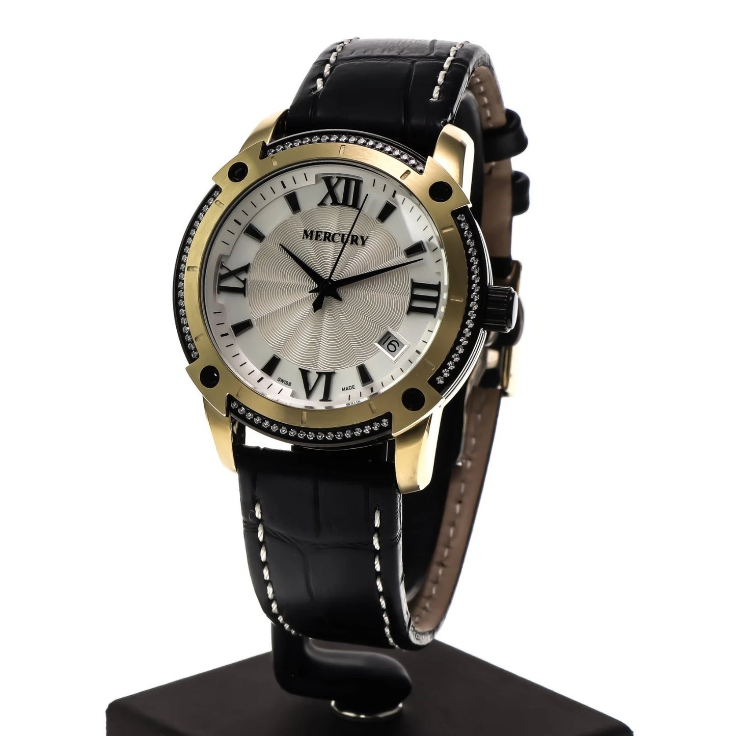 Mercury Swiss Watch Stainless Steel Quartz 38.5mm 10ATM ME10240