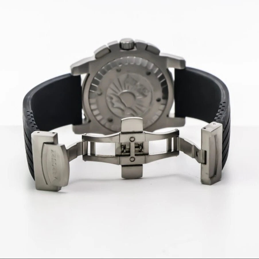 Mercury Swiss 44mm Stainless Steel Quartz Chronograph Watch 5ATM ME10225