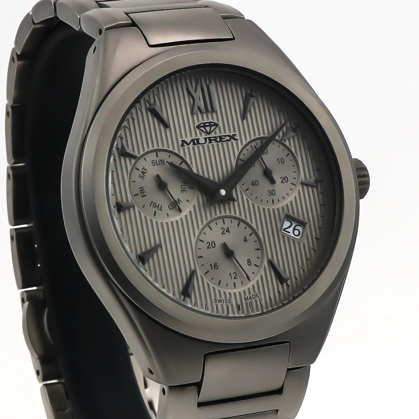 Murex • Swiss Chronograph Watch • Stainless Steel • Quartz • 45mm • MUC636