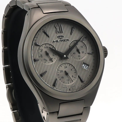 Murex • Swiss Chronograph Watch • Stainless Steel • Quartz • 45mm • MUC636