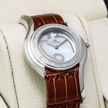 Murex Swiss Diamond Watch 32mm Stainless Steel 3ATM 60 SI Diamonds 0.34ct RSL722