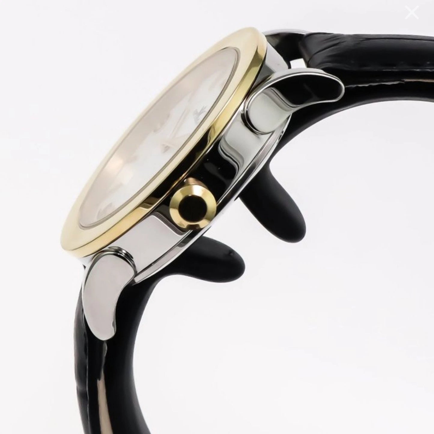 Optima Swiss Watch 39mm Stainless Steel PVD Gold Quartz 5ATM OSl352