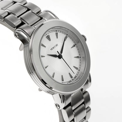 Mercury Swiss Watch Womens 35mm Stainless Steel Quartz 5ATM ME295