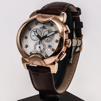 Optima • 45.9 mm •Swiss Chronograph Watch • Date SubDay • WR30MM • OSC233