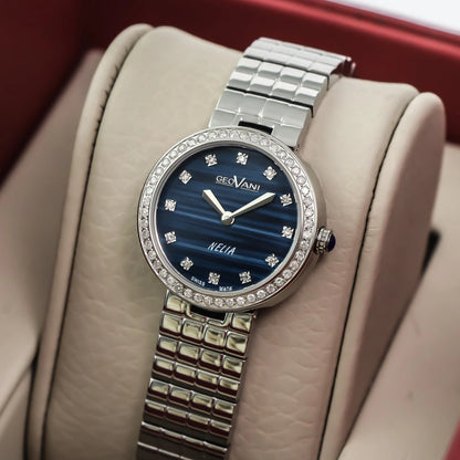 Geovani • Swiss Diamond Nella Watch • 60 SI Clarity Diamonds 0.34ct • GOL577