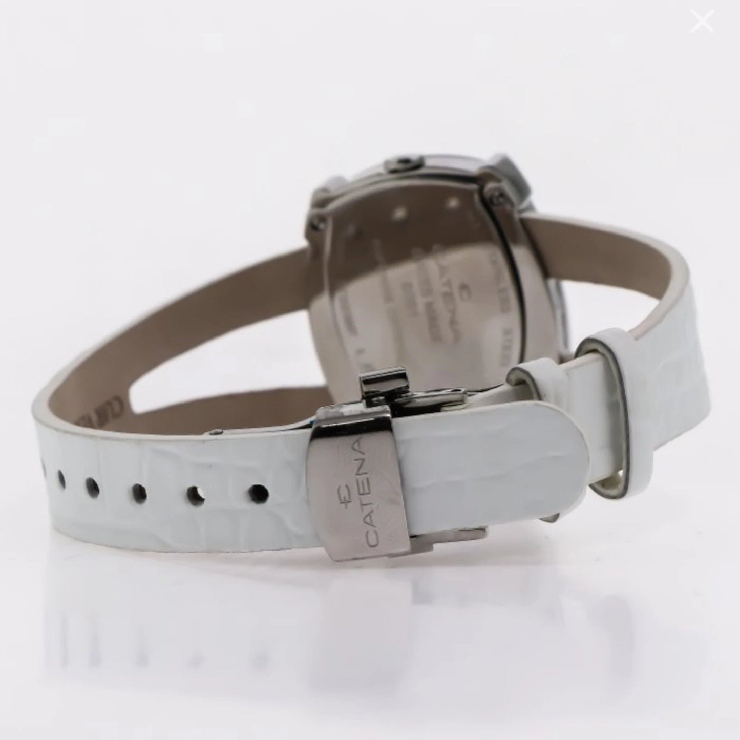 Catena Swiss 37mm Ronda Quartz Watch Stainless Steel 5ATM B001SCR13