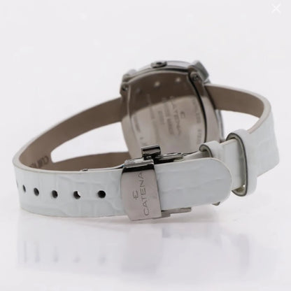 Catena Swiss 37mm Ronda Quartz Watch Stainless Steel 5ATM B001SCR13
