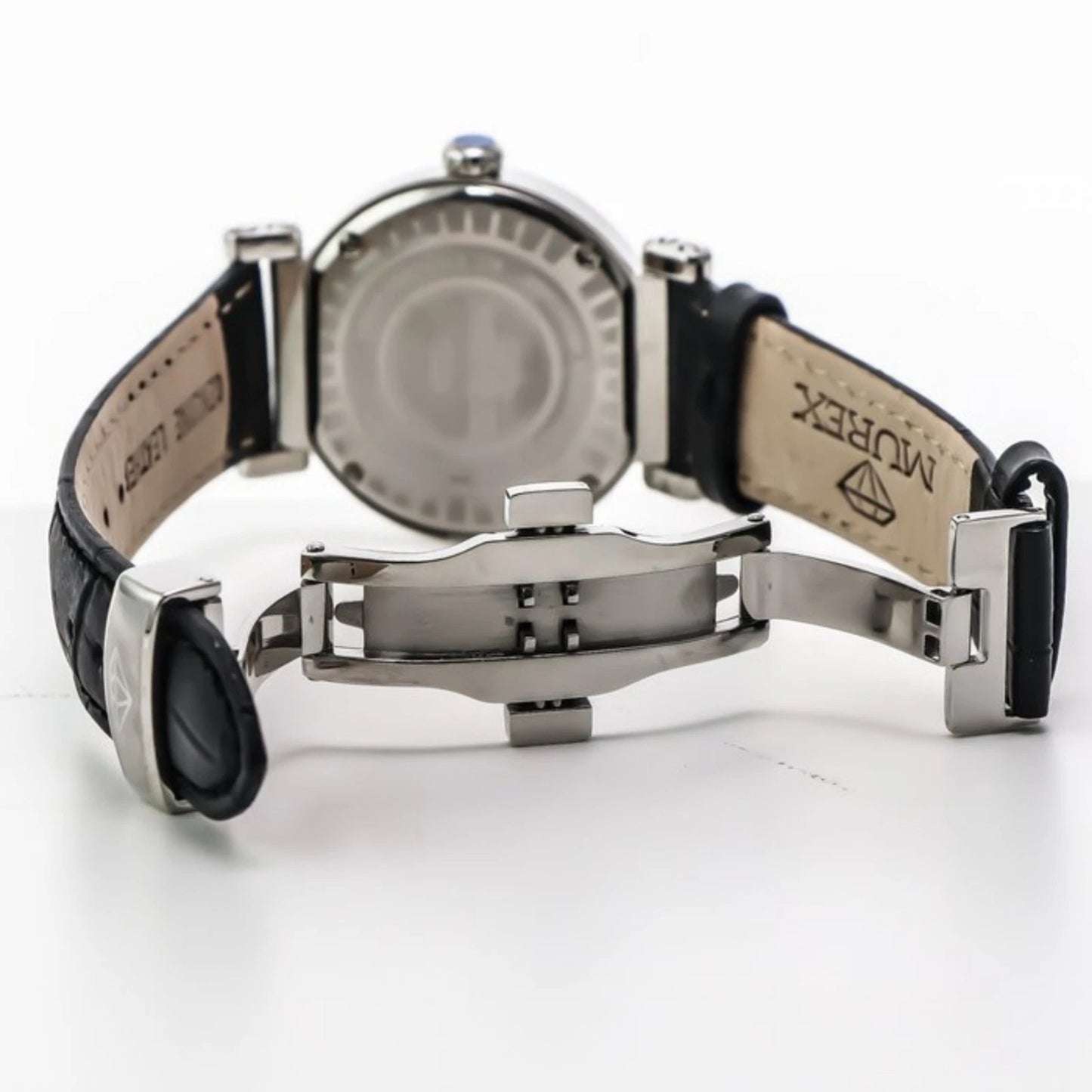 Murex Swiss Diamond Watch 34mm Stainless Steel & Silver Quartz 5ATM RSL964