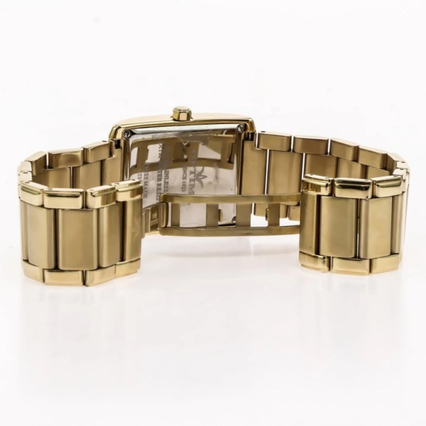 Optima Swiss Watch PVD Gold & Stainless Steel Quartz 30mm OSM140 3ATM