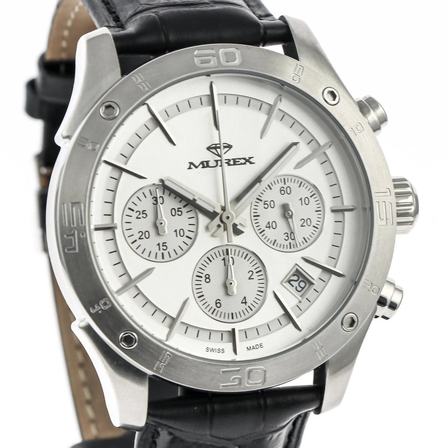 Murex • Swiss Chronograph Watch• Stainless Steel • Quartz • 46mm • 5ATM • MUC569