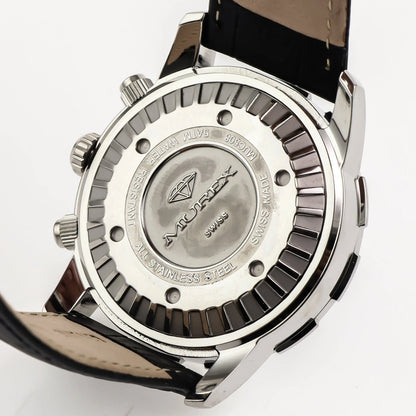 Murex Swiss 45mm Chronograph Watch Stainless Steel Quartz 5 ATM MUC508