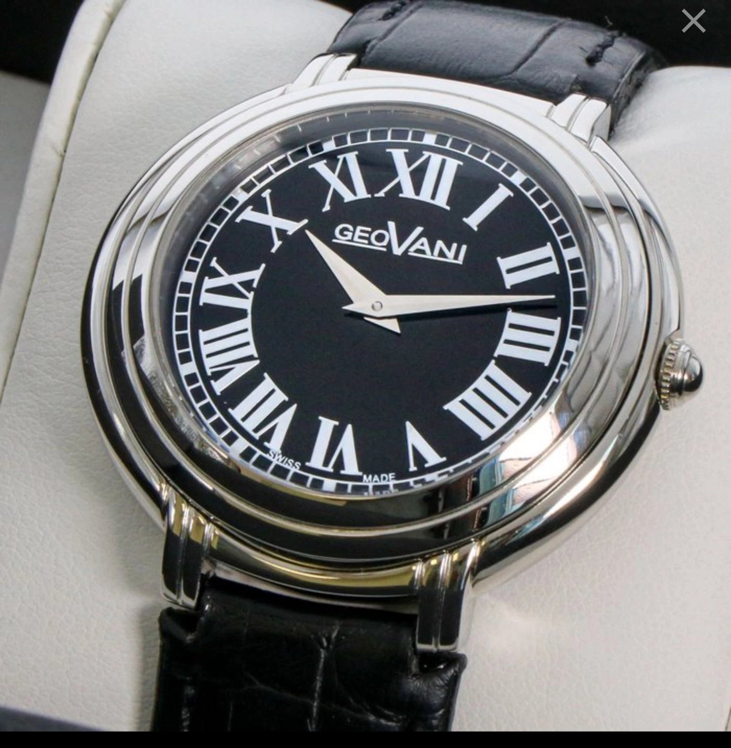 Geovani Swiss Watch 41mm Stainless Steel Quartz 3ATM GOB503