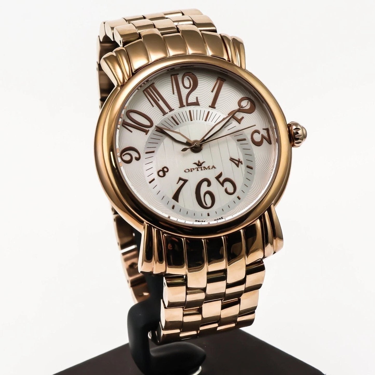 Optima • Swiss Watch • Stainless Steel • 43mm • Quartz • 3ATM • OSM212