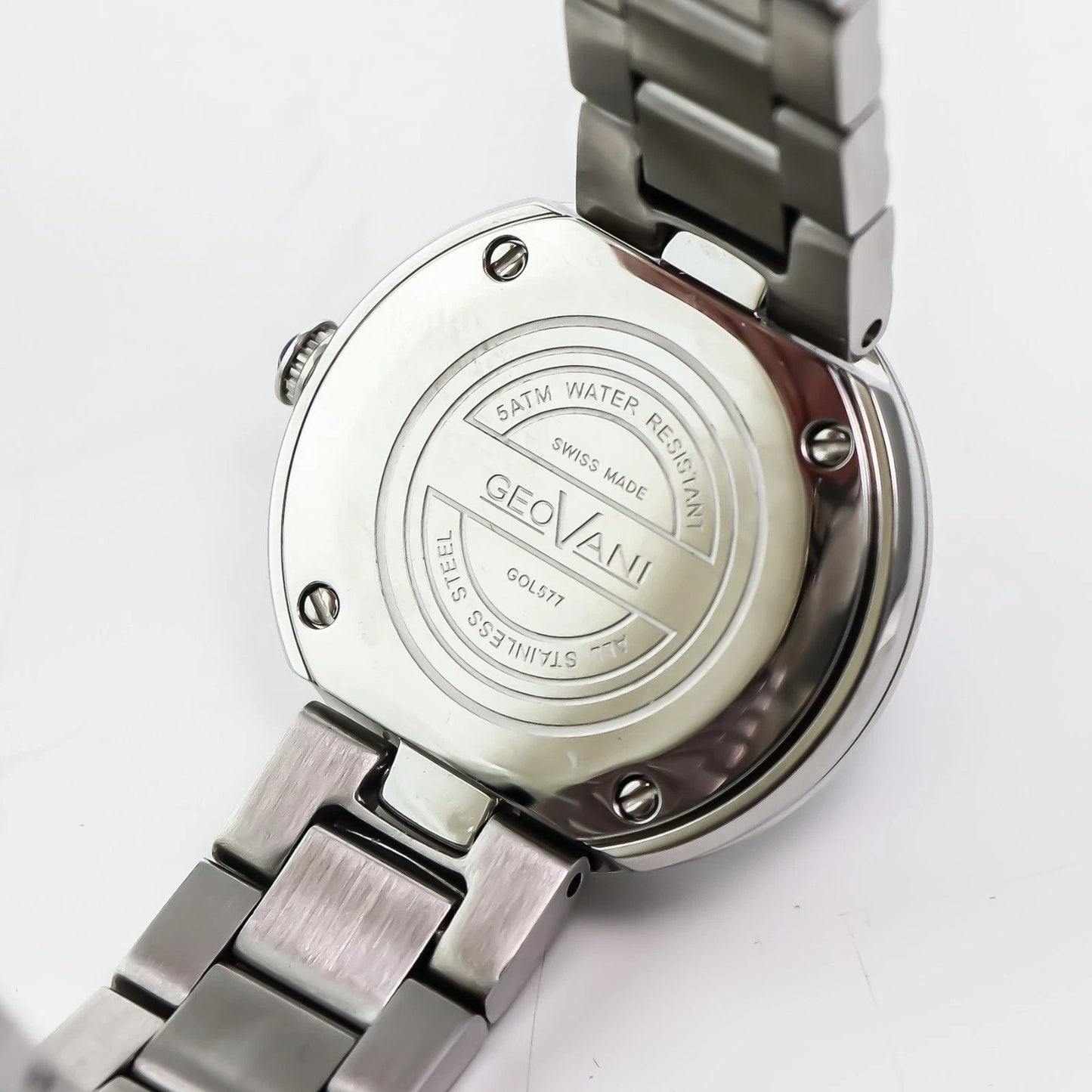 Geovani • Swiss Diamond Nella Watch • 60 SI Clarity Diamonds 0.34ct • GOL577