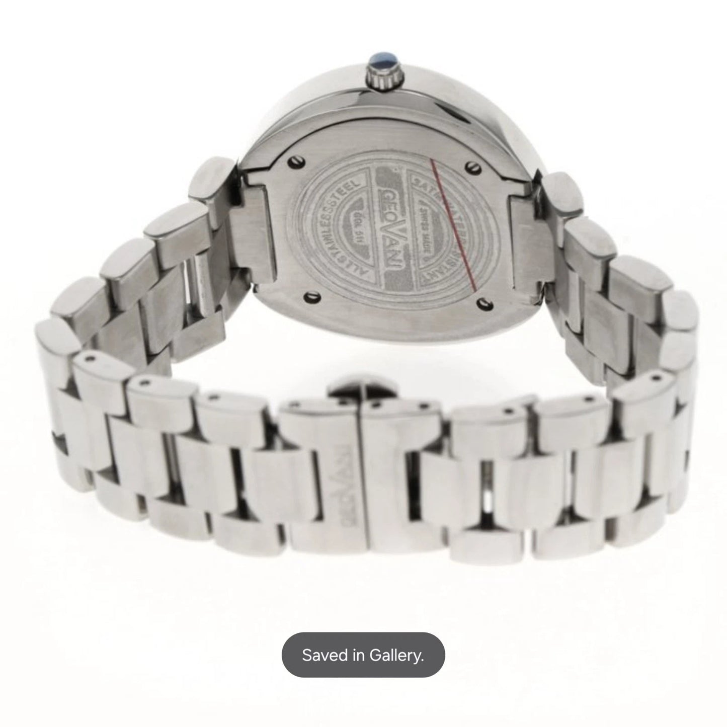Geovani Swiss Watch 38mm Stainless Steel Quartz 3ATM GOL511