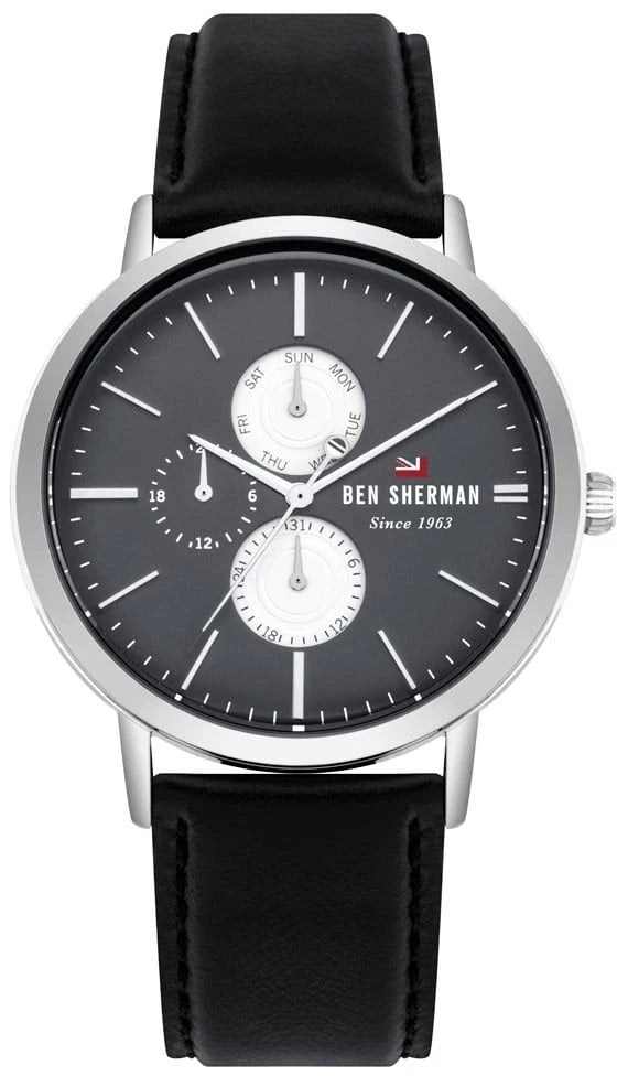 Ben Sherman Men Watch • The Dylan • 43mm • Quartz • 3ATM • WBS104B