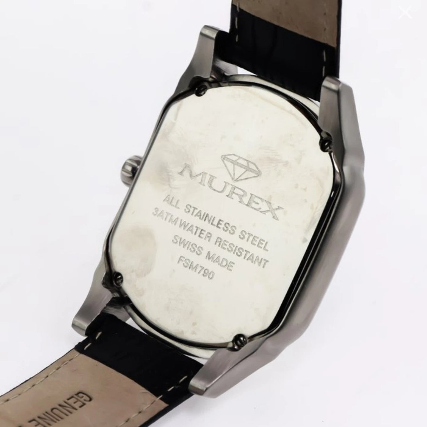 Murex Swiss Watch 39mm Quartz Stainless Steel Calendar Subdials FSM790