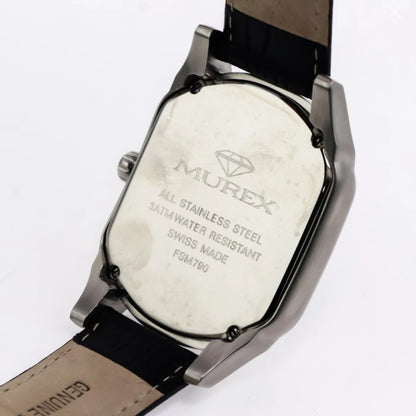 Murex Swiss Watch 39mm Quartz Stainless Steel Calendar Subdials FSM790