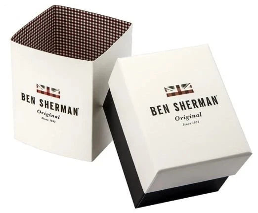 Ben Sherman Men Watch • Spitalfields Heritage • 43mm • Quartz • 3ATM • WB039T
