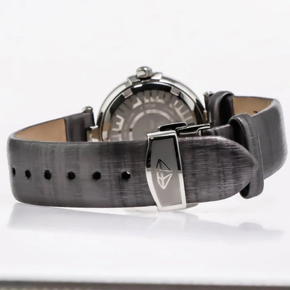 Murex Swiss Watch 32mm Stainless Steel Quartz Black Mother Of Pearl 5ATM MUL549