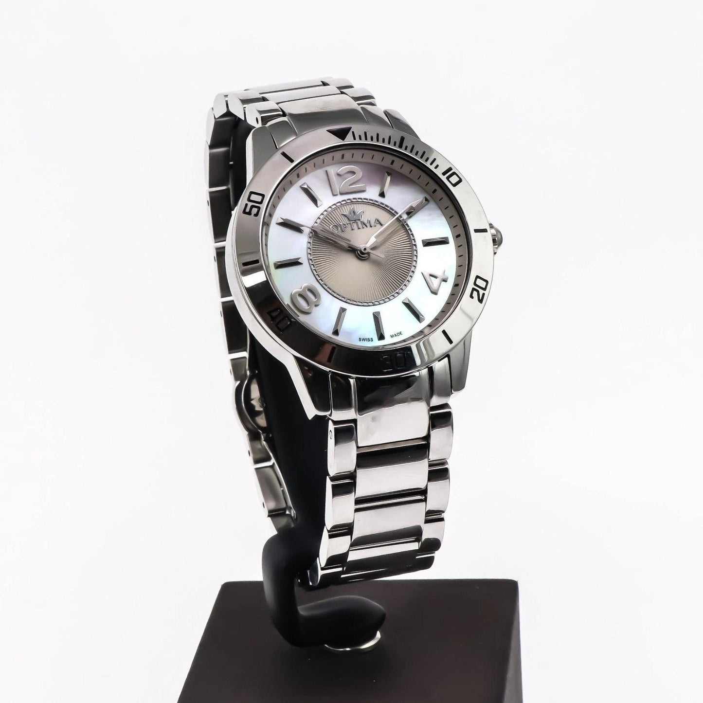 Optima • Swiss Watch • Stainless Steel • 41.40mm • Quartz • 3ATM • OSL347