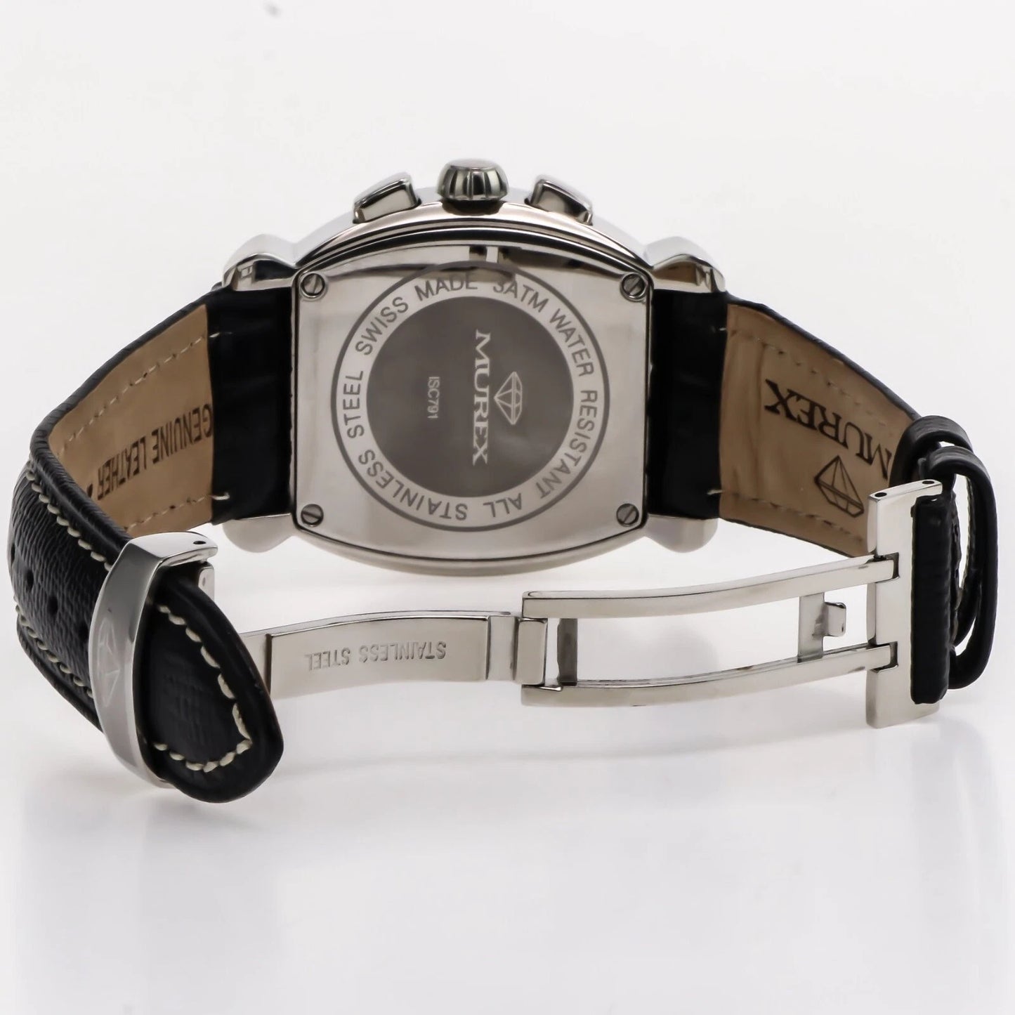 MUREX 41.5x47.6mm Swiss Chronograph Watch Quartz Date 3 ATM ISC791