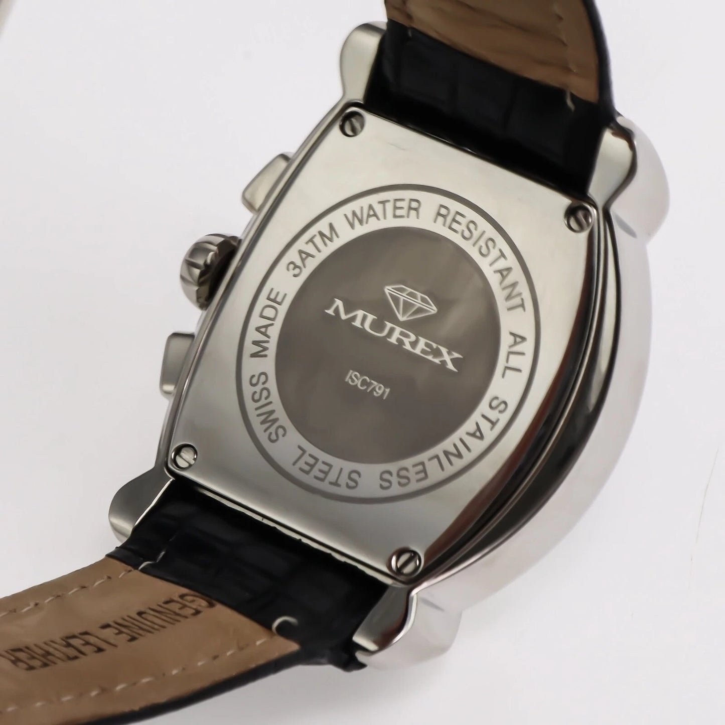 MUREX 41.5x47.6mm Swiss Chronograph Watch Quartz Date 3 ATM ISC791
