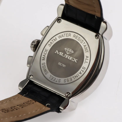 MUREX 41.5x47.6mm Swiss Chronograph Watch Quartz Date 3 ATM ISC791