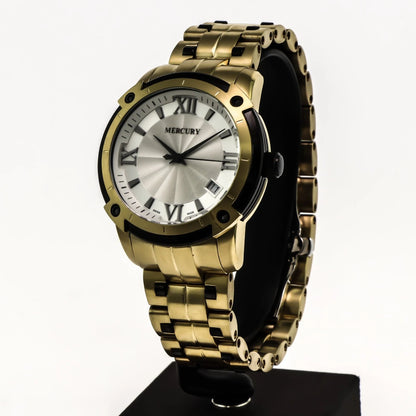 Mercury Swiss Watch Stainless Steel Quartz 38.5mm 10ATM ME10240
