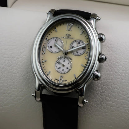 Murex Swiss Chronograph Watch Stainless Steel Quartz 35.7x48.20mm ISC627