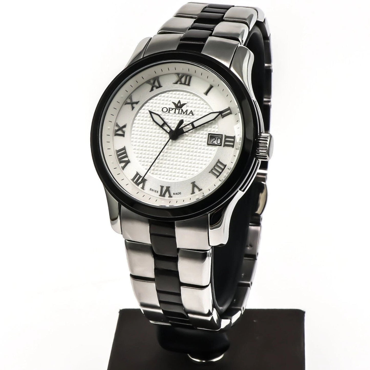 Optima • Swiss Watch • Stainless Steel • 43mm • Quartz • 3ATM • OSM234