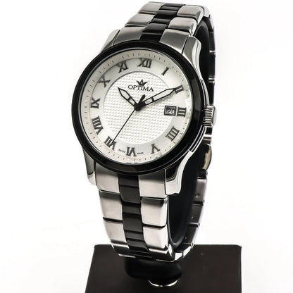 Optima • Swiss Watch • Stainless Steel • 43mm • Quartz • 3ATM • OSM234