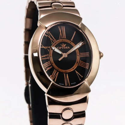 Optima Swiss Watch 30mm Stainless Steel Quartz 3ATM Osl225
