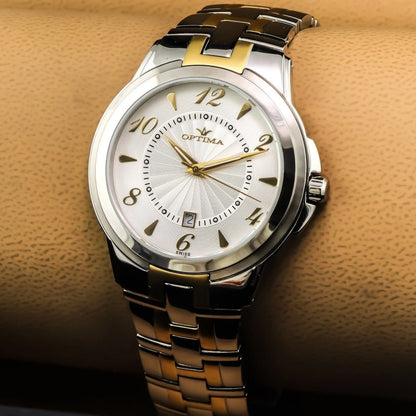 Optima • Swiss Watch • Stainless Steel • 45mm • Quartz • 3ATM • OSM326