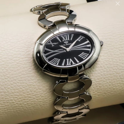 Murex Swiss Watch 40mm Stainless Steel Quartz Black Mother Of Pearl 3ATM RSL913