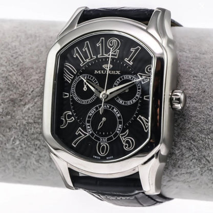 Murex Swiss Watch 39mm Quartz Stainless Steel Calendar Subdials FSM790