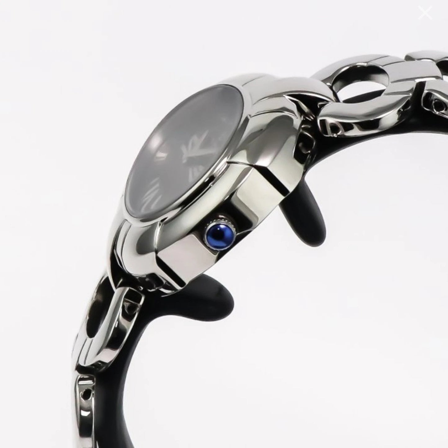 Murex Swiss Watch 40mm Stainless Steel Quartz Black Mother Of Pearl 3ATM RSL913