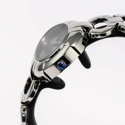 Murex Swiss Watch 40mm Stainless Steel Quartz Black Mother Of Pearl 3ATM RSL913