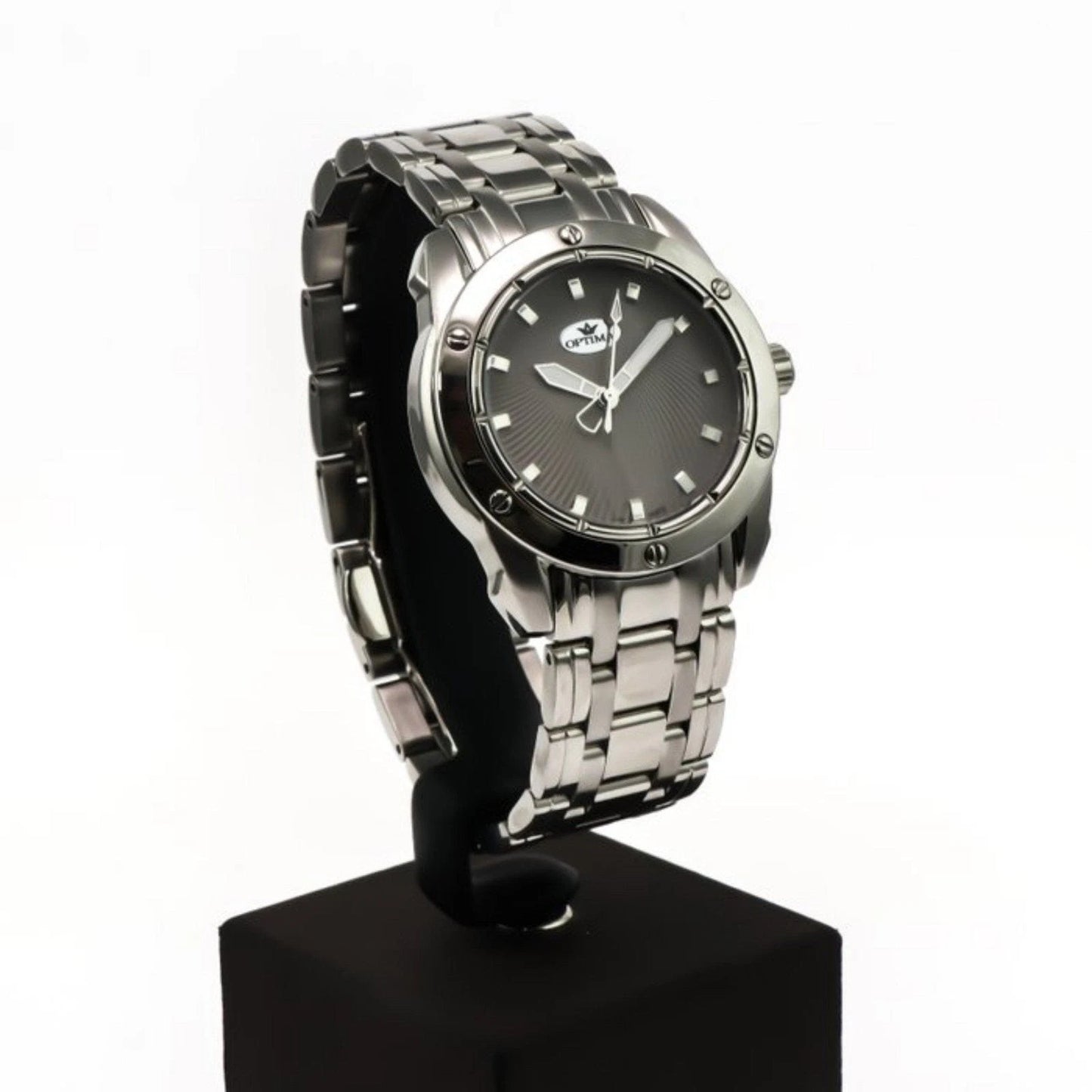 Optima • Swiss Watch • Stainless Steel • 41mm Quartz • 5ATM • OSL293 • Mens