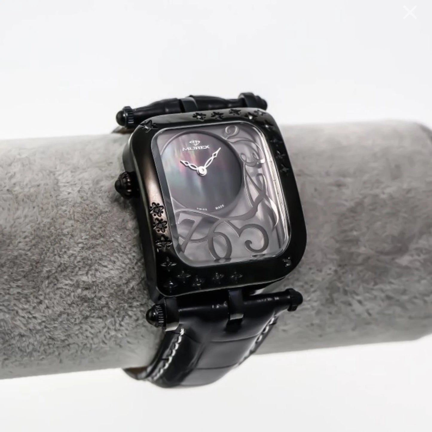 Murex Swiss Diamond Watch Men's 45x42.5mm Quartz Stainless Steel 5ATM RSM809