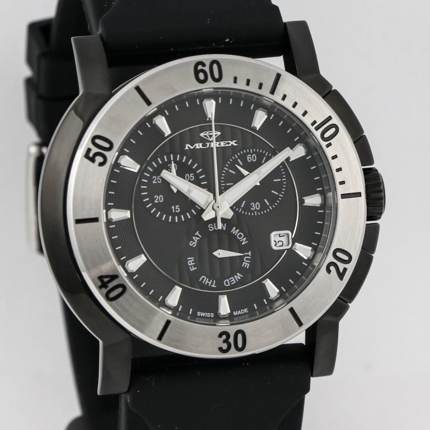 Murex • Swiss Chronograph Watch • Stainless Steel • Quartz • 48mm • MUC578
