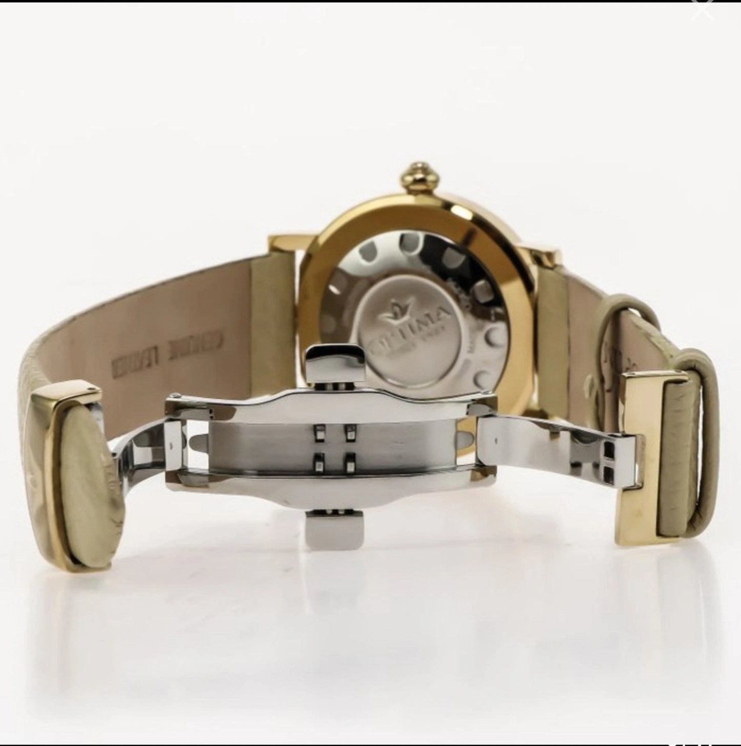 Optima • Swiss Watch • PVD Gold & Stainless Steel • Quartz • 38mm • 5ATM OSL296