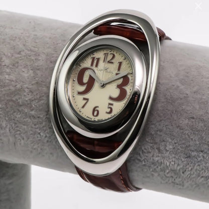 Optima Swiss 36mm Stainless Steel Quartz Womens Watch 3ATM OSL133