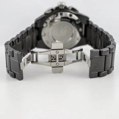 Optima • Swiss Chronograph Watch • OSC318-BS-3 • Date SubDay 43mm Ceramic Bezel