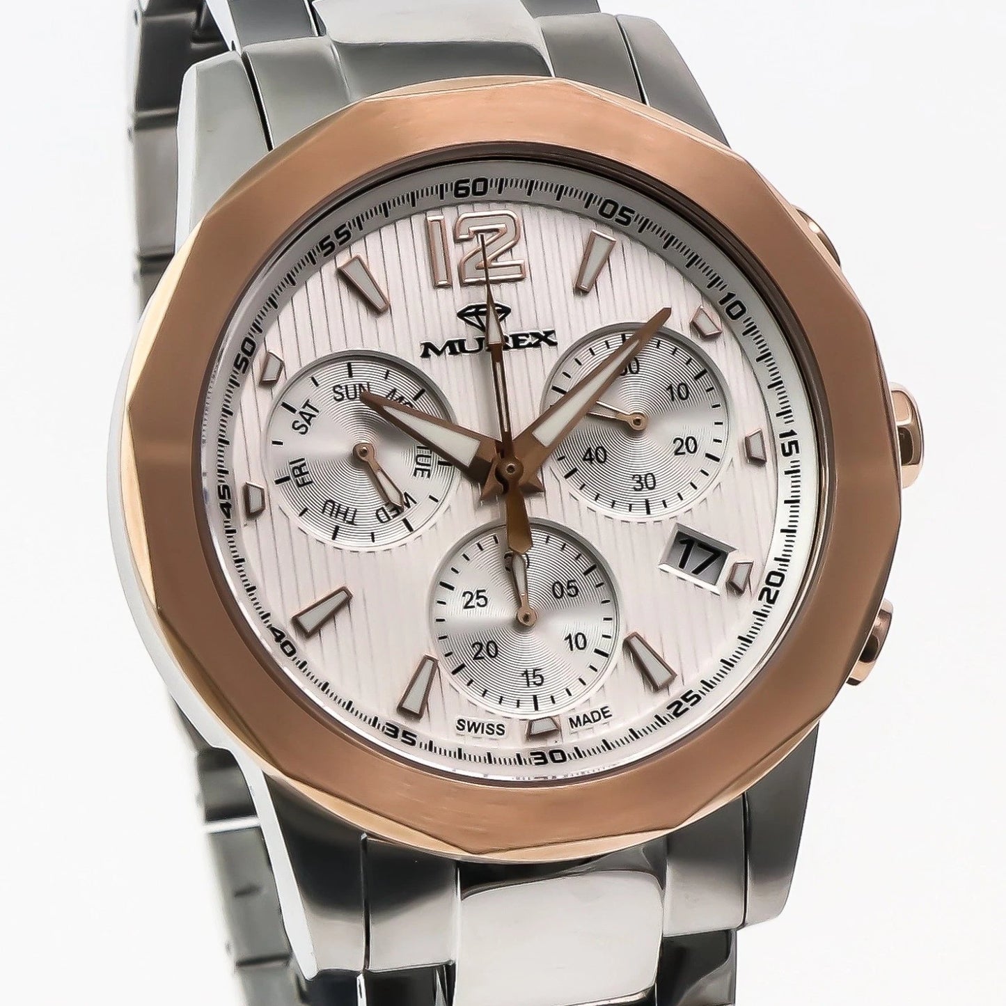 Murex • Swiss Chronograph Watch • Quartz • 44.7mm • 5ATM • MUC605