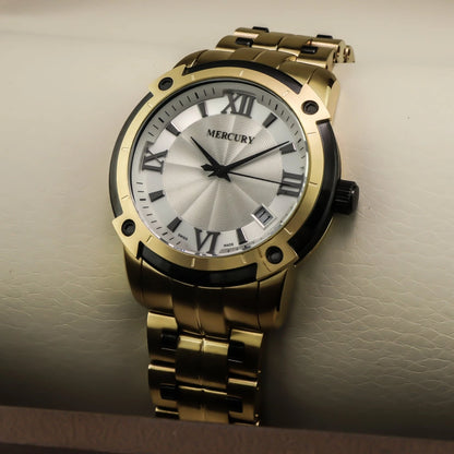Mercury Swiss Watch Stainless Steel Quartz 38.5mm 10ATM ME10240