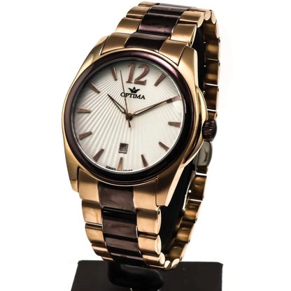 Optima • Swiss Watch • Stainless Steel • 44mm • Quartz • 3ATM • OSM247