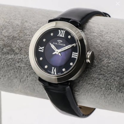Murex Swiss Watch 35mm Blue Stainless Steel Swiss ETA Quartz 5ATM MUL534